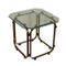 Vintage Italian Brass & Glass Coffee Table, 1960s, Image 1