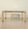 Italienischer Vintage Couchtisch aus lackiertem Holz & Glas, 1960er 8