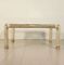 Vintage Italian Lacquered Wood & Glass Coffee Table, 1960s 8