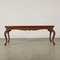 Antique Italian Walnut Marble Top Coffee Table 12