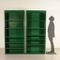 Italian Lacquered Metal Bookcases, 1970s, Set of 2 8