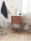 Marble & Faux Bamboo Nightstand, 1920s 2