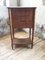 Marble & Faux Bamboo Nightstand, 1920s, Image 7