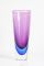 Sommerso Murano Glass Vase by Flavio Poli, 1950s, Image 1
