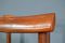 Mid-Century Swedish Teak and Leatherette Chairs, Set of 4 5