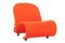 Fauteuil par Verner Panton pour Fritz Ahnsen Factory, 1970s 1