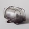 Industrial Bakelite & Glass Wall Light with Metal Cage, 1960s, Image 3