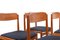 Vintage Danish Teak Dining Chairs, Set of 4, Image 5