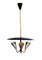 Lámpara de araña articulada, años 50, Imagen 1