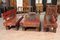 Vintage Table and Benches, 1960s, Set of 2, Image 14