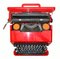 Máquina de escribir Valentine de Ettore Sottsass para Olivetti, años 60, Imagen 2