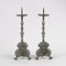 18th-Century Baroque Pewter Candlesticks, Set of 2 1