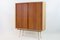 Brass & Rosewood Tall Cabinet, 1960s 1