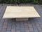 Vintage Travertine and Brass Coffee Table from Fedam 4