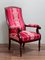 Antique French Mahogany Armchair, Image 1