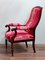 Antique French Mahogany Armchair 4