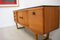 Mid-Century Teak Sideboard with Painted Black Top 5