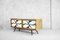 Credenza Mid-Century moderna con motivi dipinti a mano, Scandinavia, anni '60, Immagine 4