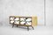 Mid-Century Modern Scandinavian Sideboard with Hand-Painted Pattern, 1960s 4