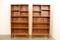 Dänische Vintage Bücherregale aus Teak, 1960er, 2er Set 2