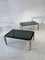 Silver Metal & Black Glass Side Tables from by Maison Jansen, 1970s, Set of 2 2
