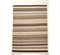 Brown Striped Kilim Rug, 1980s 2