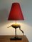 Mid-Century Brass Heron Table Lamp, Image 8