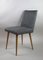 Vintage Grey Upholstered Dining Chairs, 1970s, Set of 2, Image 10
