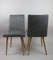 Vintage Grey Upholstered Dining Chairs, 1970s, Set of 2, Image 2