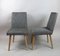 Vintage Grey Upholstered Dining Chairs, 1970s, Set of 2 7