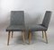 Vintage Grey Upholstered Dining Chairs, 1970s, Set of 2, Image 7