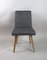 Vintage Grey Upholstered Dining Chairs, 1970s, Set of 2, Image 8