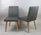 Vintage Grey Upholstered Dining Chairs, 1970s, Set of 2 5