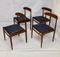 Scandinavian Dining Chairs, 1960s, Set of 4 3