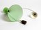 Mid-Century Austrian Green Glass Diabolo Pendant Lamp, Image 10