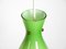 Lámpara colgante Diabolo austriaca Mid-Century de vidrio verde, Imagen 6