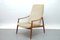 Lounge Chair with Footstool by Hartmut Lohmeyer for Wilkhahn, 1950s, Image 4