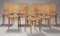 Sedie da pranzo in legno curvo di Josef Hoffmann, anni '70, set di 6, Immagine 3