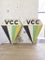Vintage VCC Fahrradschilder, 2er Set 1