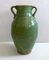 Handmade Blue-Green Glazed Terracotta Clay Pot by Golnaz 1
