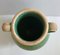 Handmade Blue-Green Glazed Terracotta Clay Pot by Golnaz 4