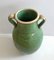 Handmade Blue-Green Glazed Terracotta Clay Pot by Golnaz 3