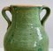 Handmade Blue-Green Glazed Terracotta Clay Pot by Golnaz 5