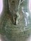Handmade Blue-Green Glazed Terracotta Clay Pot by Golnaz 6
