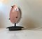 Mid-Century Italian Pink & White Acrylic Glass Table Lamp, 1960s 6