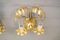 Hollywood Regency Double Palm Wall Lights from Hans Kögl, 1970s, Set of 2 5