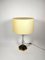 Lampe de Bureau Style Regency en Verre de Cristal, 1970s 1