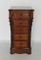Antique French Rosewood Bedside Cabinet 1