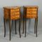 French Kingwood Bedside Cabinets, 1920s, Set of 2, Image 14