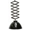Lámpara colgante de tijera industrial vintage de hierro esmaltado, Imagen 1
